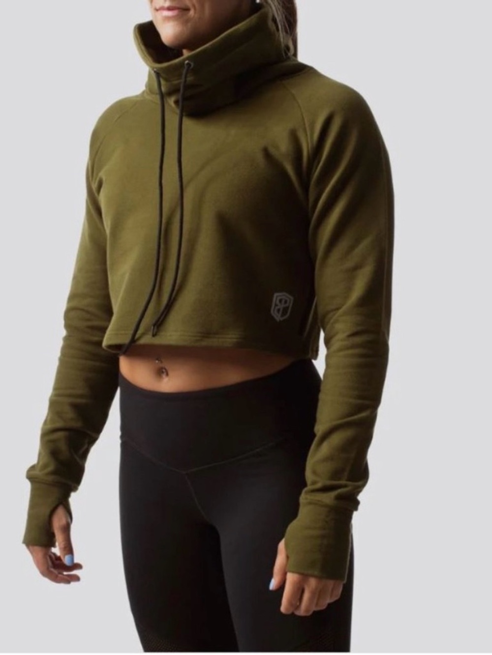 Born Primitive Howl at the Half Moon Cowl-Neck Crop